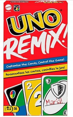 Gra Karciana Karcianka Uno Remix Mattel