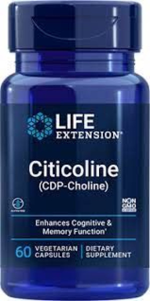 Citicoline - Cytykolina CDP-Choline 250 mg (60 kaps.)
