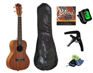 Ever Play Uk24-30m Pack Ukulele Koncertowe Zestaw