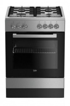 Kuchnia Beko FSE62120DX (Płyta gazowa  Piekarnik elektryczny)