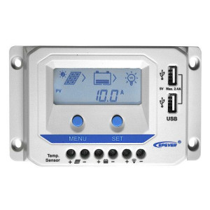 Regulator Ładowania Vs1024au 10a Solarny 12v 24v