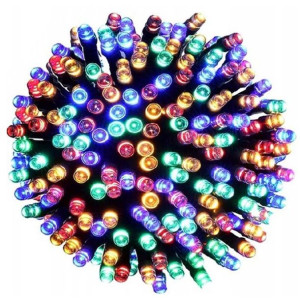 Lampki choinkowe żarówki 500 LED ozdoby świąteczne multicolor
