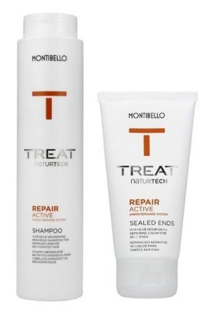 Montibello Repair Active zestaw: Szampon 300 ml Krem na końcówki 75 ml