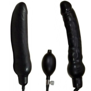 Dildo lateksowe pompowane Blow me up 25 cm