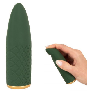 Mini Wibrator Dildo Stożek 10 funkcji 11,5cm