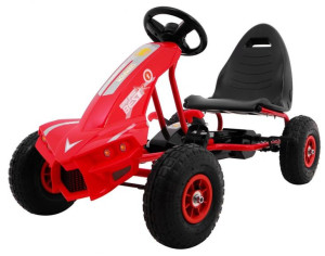 gokart CHAMPION na pedały + miękkie koła AIR