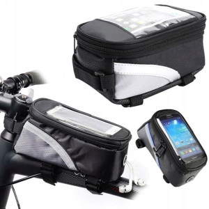 Torba do roweru na rower sakwa rowerowa wodoodporna pokrowiec na telefon