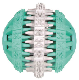 Piłka Denta Fun. Miętowa. Czyści zęby psa (6 cm)