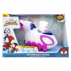 Spidey Ghost-Spider Glow Pojazd Światło Dźwięk