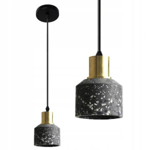 Lampa Sufitowa Wisząca Betonowa Lastri Lastryko