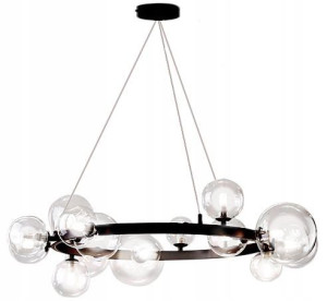 Lampa Sufitowa Wisząca Modern Loft Szklane Kule