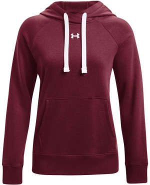Bluza damska Under Armour Rival Fleece HB Hoodie burgund 1356317 627
