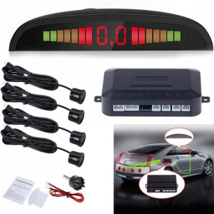 Czujniki system parkowania cofania sensory samochodowe z wyświetlaczem LCD