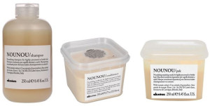 Davines NOUNOU zestaw: szampon 250 ml + odżywka 250 ml + maska 250 ml