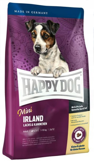 Happy Dog Mini Irland (królik i łosoś) 1 kg