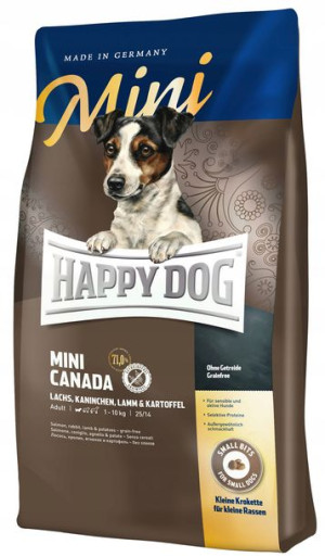 Happy Dog Mini Canada (królik i jagnięcina) 1 kg