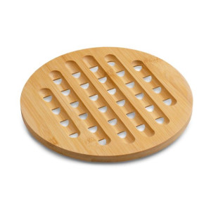 Podstawka pod garnek bambusowa Tadar 19,5 cm okrągła