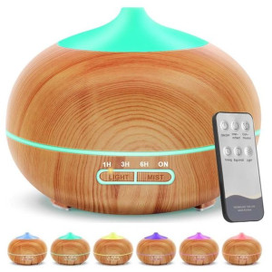 Nawilżacz powietrza dyfuzor zapachowy timer 400ml + pilot