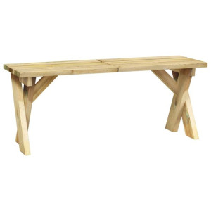 Ławka ogrodowa, 110 cm, impregnowane drewno sosnowe
