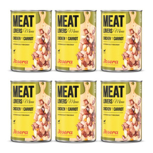 Pakiet Josera MeatLovers Menu Mokra Karma Dla Dorosłych Psów Z Kurczakiem I