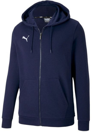 Bluza męska Puma teamGOAL 23 Casuals Hooded Jacket granatowa 656708 06