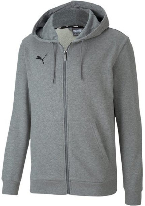 Bluza męska Puma teamGOAL 23 Casuals Hooded Jacket szara 656708 33