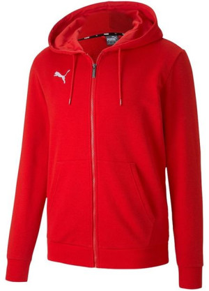 Bluza męska Puma teamGOAL 23 Casuals Hooded Jacket czerwona 656708 01