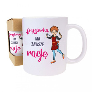 Prezent na urodziny kubek upominek fryzjer