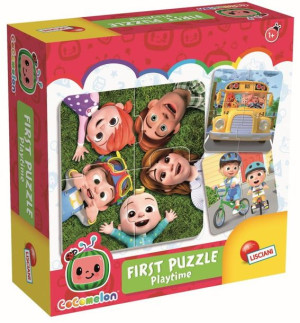 Pierwsze puzzle. Świetna zabawa. 90877 LISCIANI Cocomelon