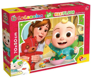 Puzzle dwustronne podłogowe 60el. Czas na drzemkę 91072 LISCIANI Cocomelon