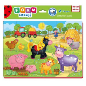 Miękkie puzzle A4 Śmieszne zdjęcia Farma Roter Kafer