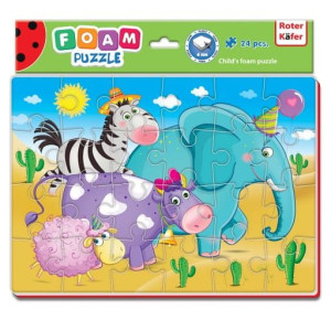 Miękkie puzzle A4 Śmieszne zdjęcia Zwierzątka Roter Kafer