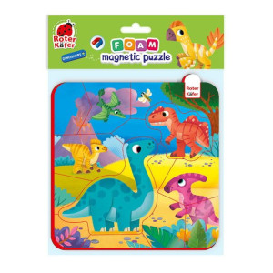Piankowe puzzle z magnesem "Dinozaury" Roter Kafer