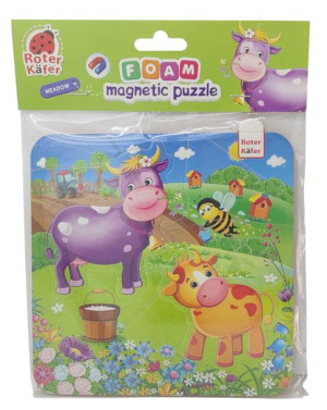 Puzzle piankowe z magnesem Krówki Roter Kafer