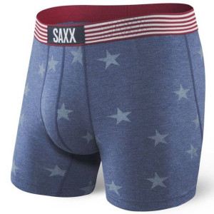 Bokserki męskie szybkoschnące SAXX VIBE Boxer Brief Modern Fit gwiazdy - ni
