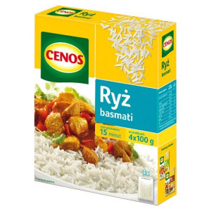 Ryż Basmati Cenos 4x100g