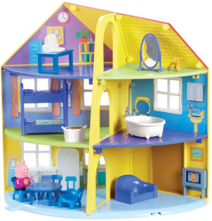TM Toys Świnka Peppa Dom rodzinny z akcesoriami + figurka 06384