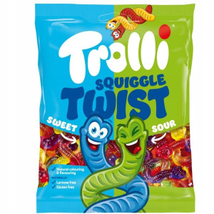 Trolli -The Squiggle TWIST- słodko-kwaśne zawijasy