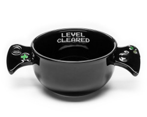 Miska gracza PAD kubek na płatki joystick CZARNY