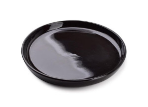 Nadine Black Talerz Deserowy Śr.18,5cm