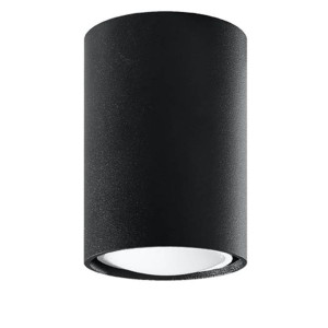 Plafon sufitowy LAGOS 10cm, czarny