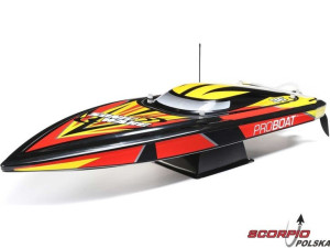 Proboat Sonicwake V2 36" Self-Righting BL RTR czarny