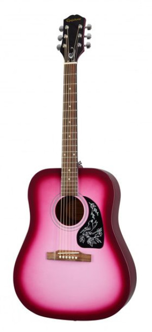 Epiphone Starling Square Shoulder Hot Pink Pearl Gitara Akustyczna