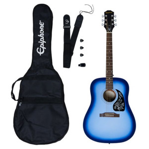 Epiphone Starling Acoustic Pack Starlight Blue Gitara Akustyczna Zestaw
