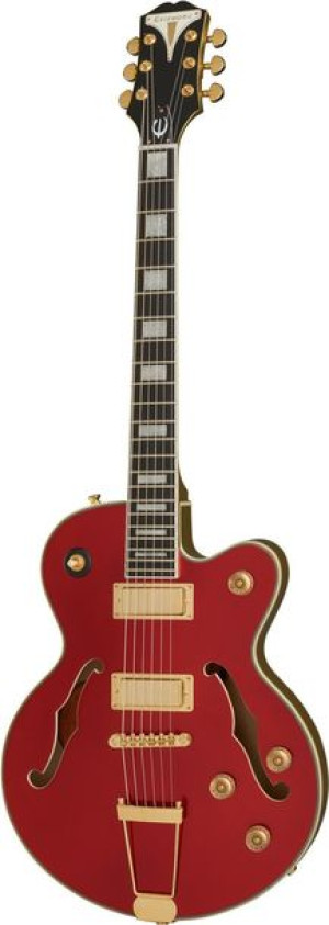 Epiphone Uptown Kat Es Rum Rubby Red Metallic Gitara Elektryczna