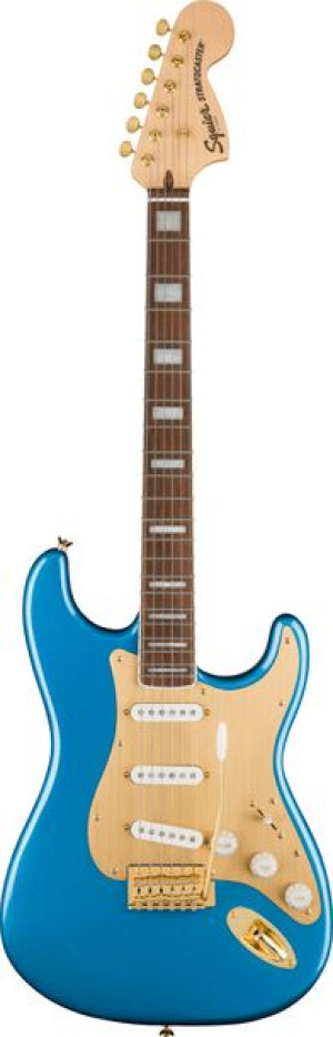 Squier 40th Anniversary Stratocaster Gold Edition Lpb Gitara Elektryczna