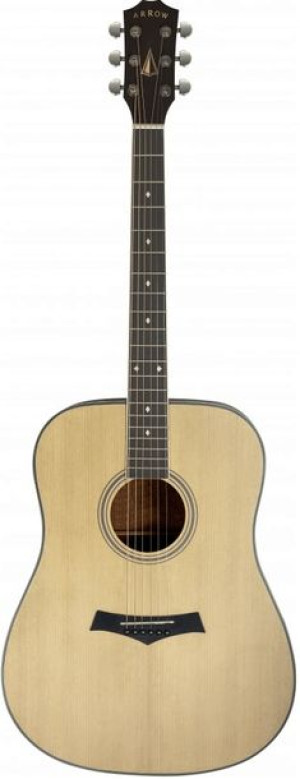 Arrow Silver Nt Natural Gitara Akustyczna