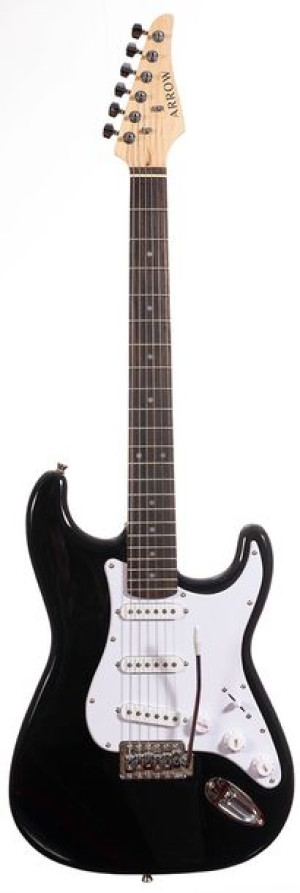 Arrow St 111 Deep Black Rosewood/white Gitara Elektryczna