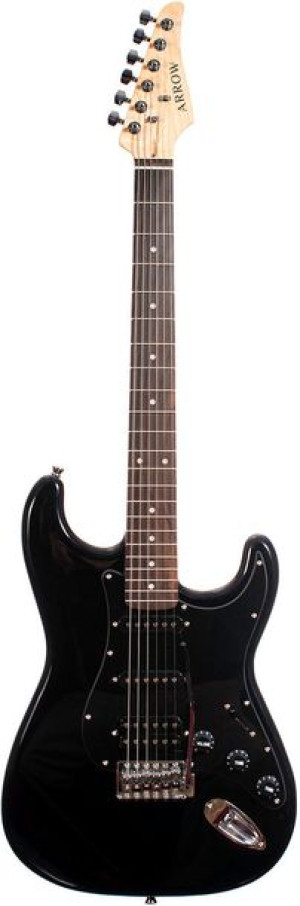 Arrow St 211 Deep Black Rosewood/black Gitara Elektryczna
