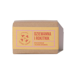 Mydlarnia Cztery Szpaki, mydło DZIEWANNA I ROKITNIK, 110 g